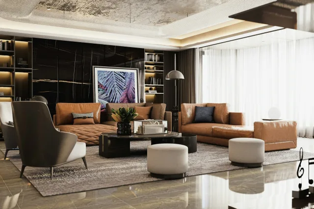 Konyaaltı Sahilinde Deniz Manzaralı 2+1 Satılık Daire